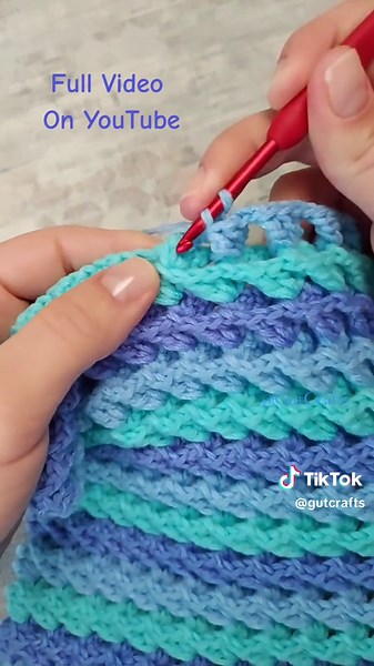 One Row Repeat Crochet Blanket Pattern Tutorial