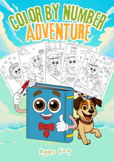 Color by Number Printable for Kids Ages 6–9 | Educational Math Coloring Book PDF | Homeschool Activity - Etsy Canada