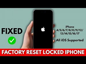 iPhone is Locked? How to Factory Reset iPhone Without Passcode And Computer in 2026 Latest Update