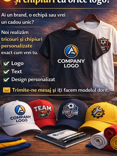 Ai un brand, o echipă sau vrei un cadou unic? Noi realizăm tricouri și chipiuri personalizate exact cum vrei tu. ✔️ Logo ✔️ Text ✔️ Design personalizat 📩 Trimite-ne mesaj și îți facem modelul dorit. #Moldova #Tricolor #diasporatiktok #moldoveniinuk #moldoveniidingermania #moldoveniinitalia