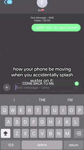 How Your Phone Be Moving When You Accidentally Splash Water On It