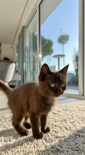 This Chocolate Kitten Will Melt Your Heart 💕