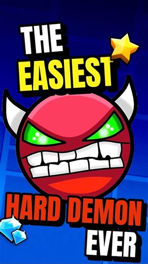The EASIEST Hard Demon in Geometry Dash!