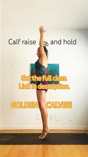 Calf Exercises for Beautiful, STRONG LEGS (#2 Calf Raise & Hold) #LegDay