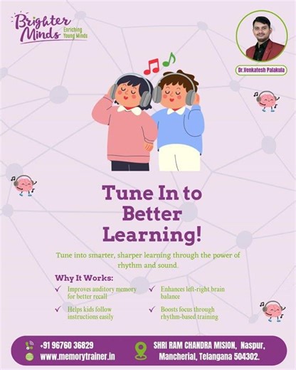 Boost Kids Memory & Focus with Rhythm Learning | Brain Training Techniques for Children