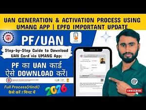 How to Download UAN Card from Umang App 2026 || Steps to Download UAN Card from UMANG App
