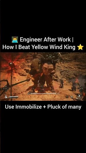 How to Beat Yellow Wind King | Black Myth: Wukong Boss Guide #shorts #gaming