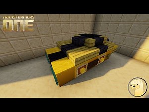 Minecraft - How To Build Transformers One Bumblebee!