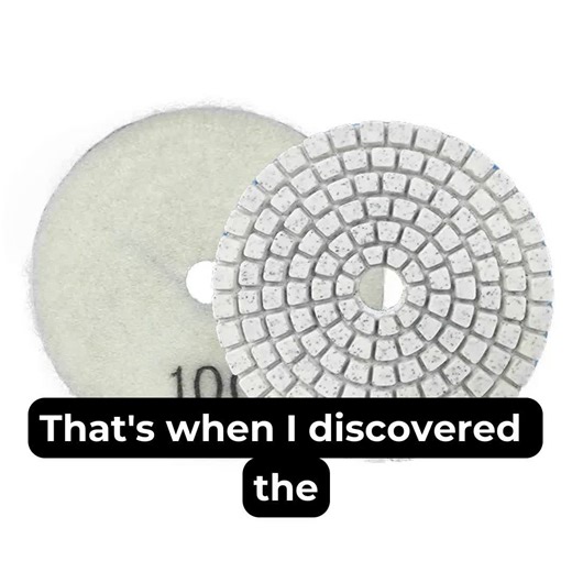 Diamond Polishing Pads with 7Pcs Dry Wet Granite Stone Polish Pad Kit for Drill 50-3000 Grit Polishing Pad