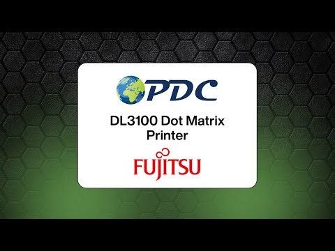 DL3100 Dot Matrix Printer - Fujitsu Printer