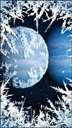 The Coldest Planet in the Solar System! 🥶🪐 #space #universe #solarimaging