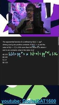 HARD Function + Algebra (June SAT Math)