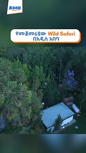 የመጀመሪያው Wild Safari በአዲስ አበባ #Ethiopia #AddisAbaba #linkAddis #AMN #media | AMN-Addis Media Network