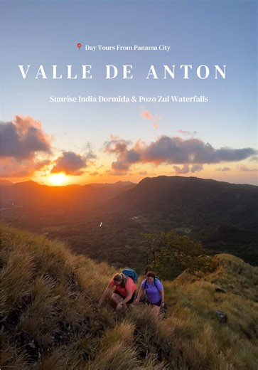Sunrise Hike at Sleeping Indian Mountain in Panama