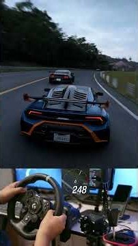 An easy victory Lamborghini Huracán STO with this one in Forza Horizon 6 | Logitech G923 Gameplay