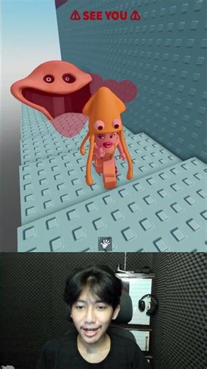 LARIII! DIKEJAR CACING! 😱💦