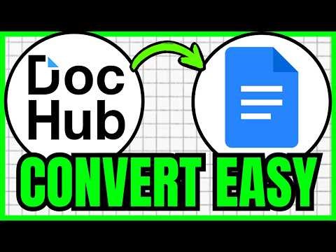 How To CONVERT DocHub To Google Doc (QUICK & EASY) 2026