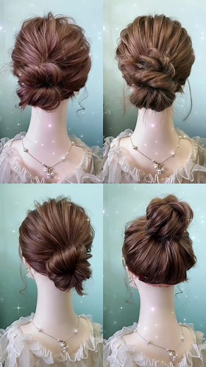 Simple steps (with a hair comb pin) for a perfect bun 🥖 #hairtutorial #hairideas #hairbun #hairbraid #hairstyle #hairbuntutorial #hairtutorials #hairvideos #koreanhairstyle #hairhacks