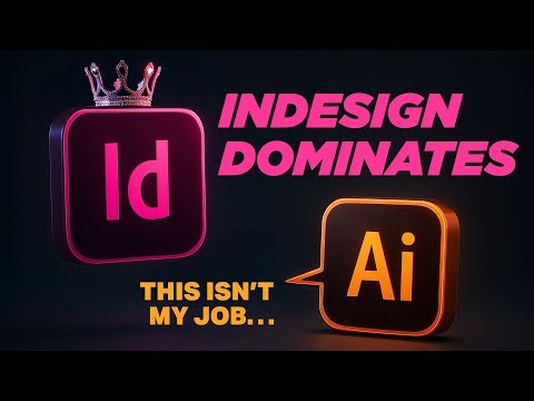 InDesign vs Illustrator — The REAL Difference No One Tells You!