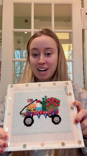 Exclusive Needlepoint Canvas for America's 250th Birthday