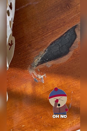 How to Repair Burn Marks on Wood Furniture with Dixie Bell Mud