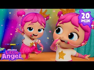 Jill's Dance Party 🎉 Jill's Playtime | Little Angel Kids Songs & Nursery Rhymes