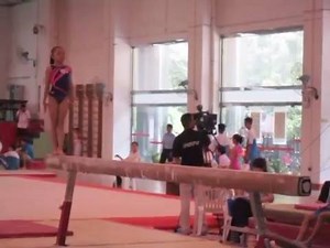 7.9K views · 109 reactions | Flashback: 2014 Li Ning Cup - Li Qi (CHN) BB 13.833 Video: https://www.youtube.com/watch?v=ceYh1zyl9zg | International Gymnast Magazine | Facebook