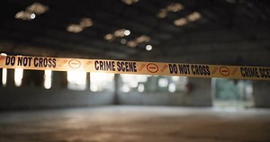 Crime Scene Tape Caution Garage Evidence Stock Footage Video (100% Royalty-free) 3539597005 | Shutterstock