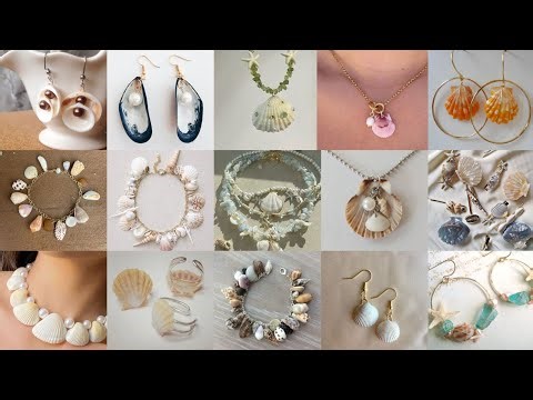 75 Beautiful Shell Jewellery Ideas | DIY Beach Jewellery Making at Home | Viral Craft Tutorial