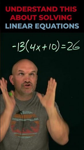 Most Students Do This Step Wrong #algebra #equations