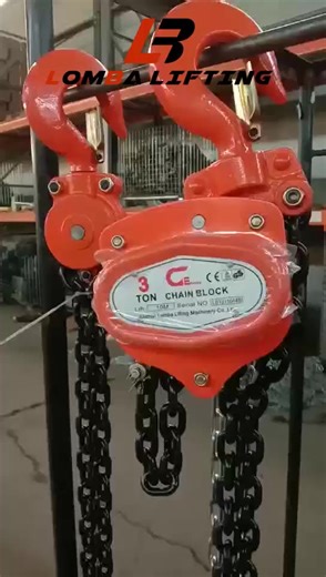 Factory Manufacture Manual Operated Chain Block 1 Ton & 2 Ton Hand Pull Lifting Chain Freight Bundle Tools 3m Lifting Height