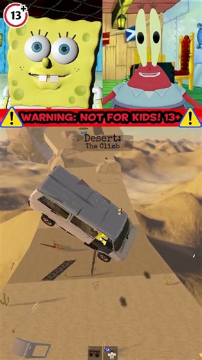 SpongeBob & Krabs BLOW UP their Van!