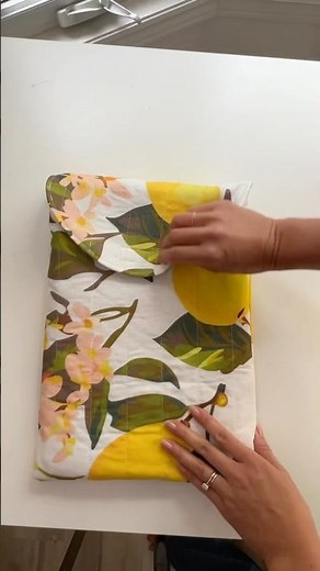DIY quilted laptop sleeve #sewing #sewingtutorial