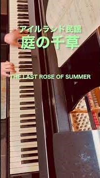 庭の千草 / アイルランド民謡 The Last Rose of Summer / Irish Folk Song