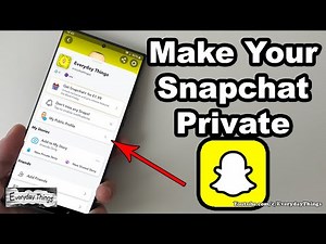 Easy Steps: How to Make a Public Profile on Snapchat!