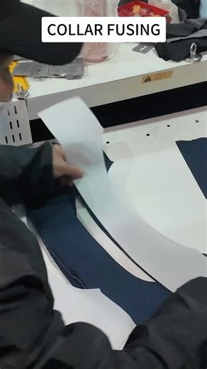 Collar Fusing Process | Crisp Collar Shape & Clean Edge for Bulk Production