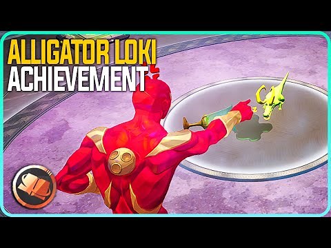 Grand Garden Gator Achievement - Alligator Loki location Marvel Rivals
