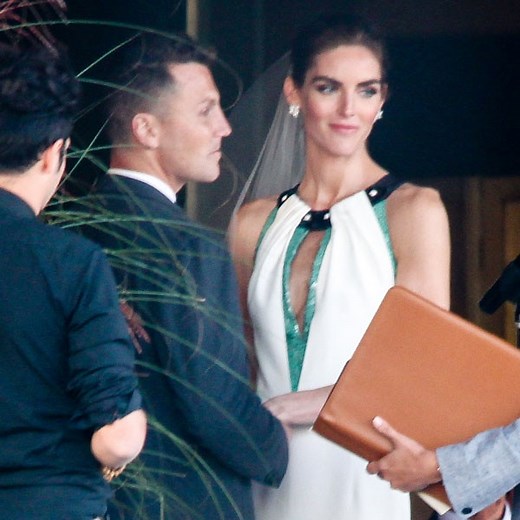 Hilary Rhoda Marries Sean Avery: See the Bride in Her Unique Wedding Dress and More Photos!