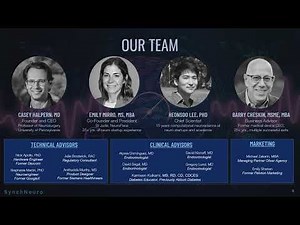 Med Tech Innovator Showcase: SynchNeuro
