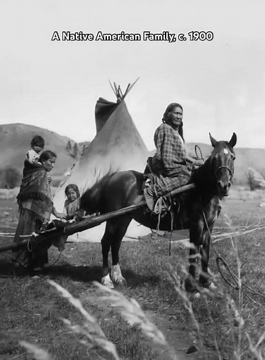 A Native American Family in the Early 1900s