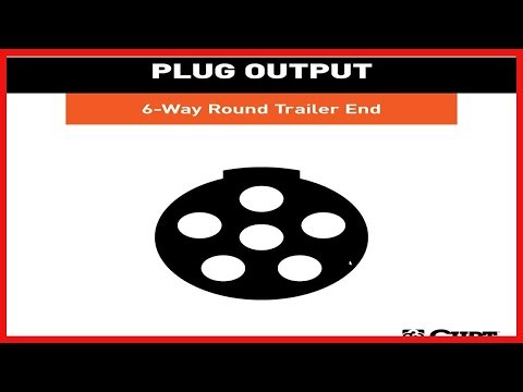 Reliable 6-Way Trailer Wiring Plug for Safe and Easy Towing