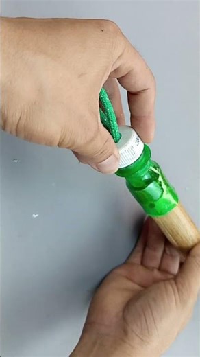 1 Bottle = 1 Smart Broom Holder 💡 #diy #lifehack #tricks #tips