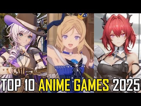 HUGE TOP 10 Upcoming ANIME Games