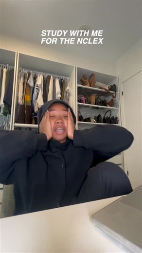 Natasha Mathurent on Instagram: "studying, working, and moving...a challenge. I wouldn’t do all three at once again. #nclex #nursingschool #nursinggraduate #nclexstudying"