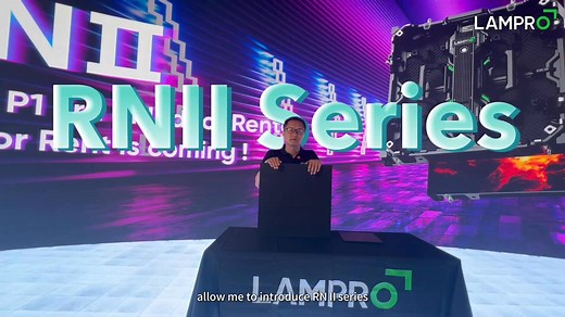 Tired of LED screens that demand constant maintenance & deliver inconsistent colors? Meet LAMPRO RNII, the technology-leading indoor rental display, where effortless operation meets ultimate visuals. RNII adopts MIP technology ensuring pixel-perfect color uniformity and U-shield tech creating an armored barrier around each lamp to efficiently reduce damage. Discover more of its capabilities that make it your perfect fit for events and shows: 📍 Mid-handle design for quick maintenance 📍 Worry-fr