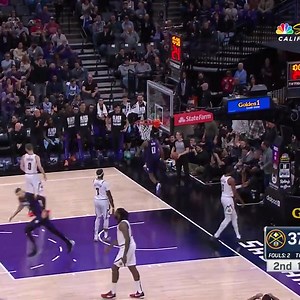 18K views · 77 reactions | Malik Monk traverses the length of the court and takes off the for the emphatic slam! ✈️ #LightTheBeam #RepublikaNgNBA | NBA Philippines | Facebook