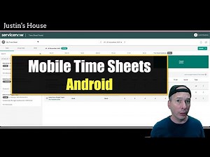 Mobile Time Sheets in Now Agent (Android)