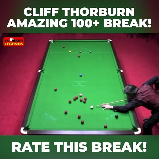 Cliff Thorburn shows he's still got it by making an increbible 120 break aged 66! | Snooker Legends