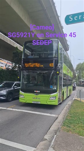 [Cameo] SG5921Y SEDEP on Service 45 Departing
