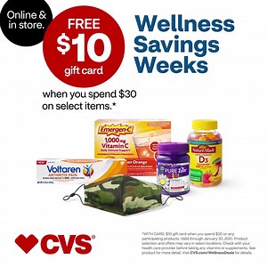 Excuses. We all make them. That’s why CVS® is helping make healthier easier. Because sometimes, having one less excuse (and a FREE $10 gift card) is all you may need to start living better. | CVS Pharmacy